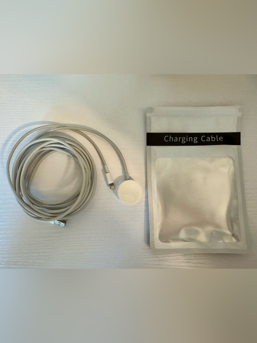 White Charging Cable